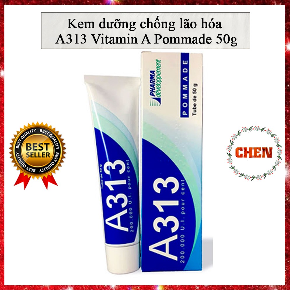 Kem Retinol A313 Vitamin A Pommade giảm mụn, chống lão hóa