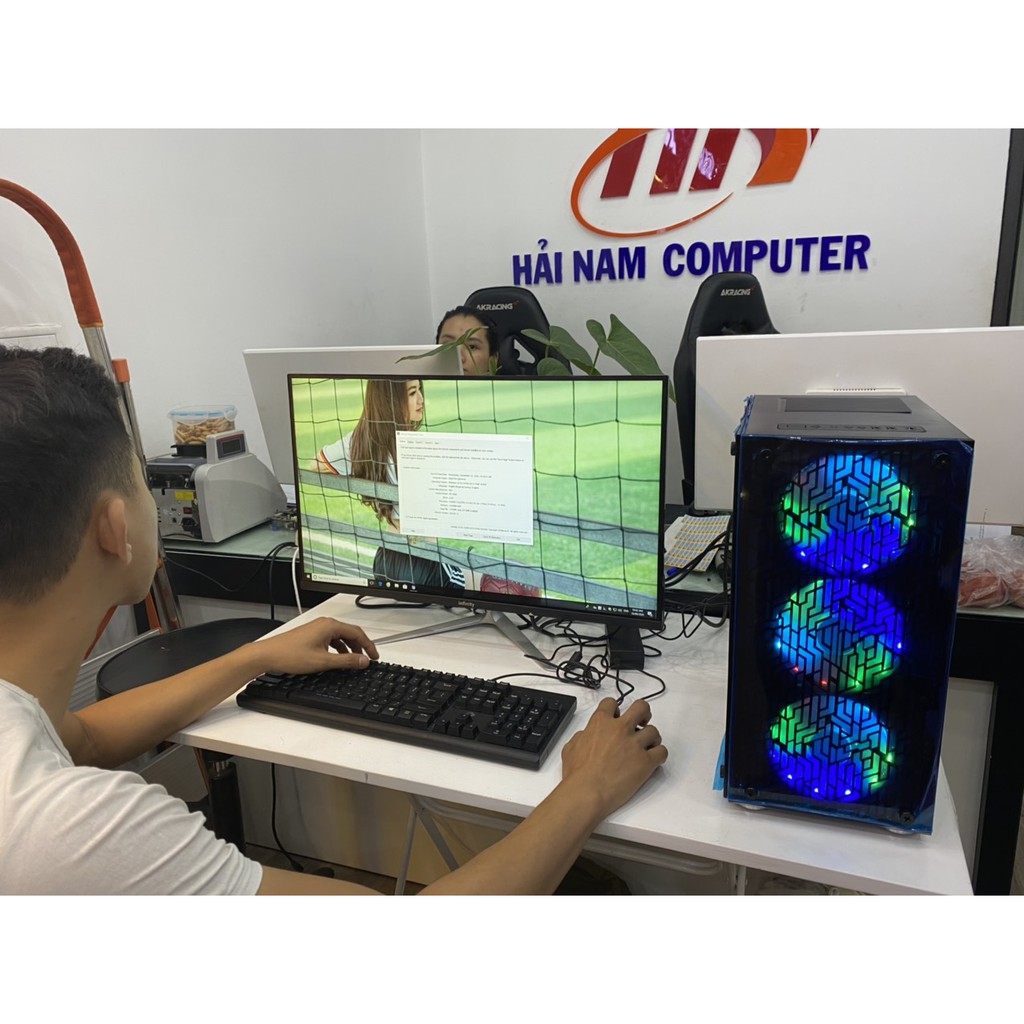 Bộ máy tính chơi game core i5-4570/VGA 750Ti/ màn 27inch full viền | BigBuy360 - bigbuy360.vn
