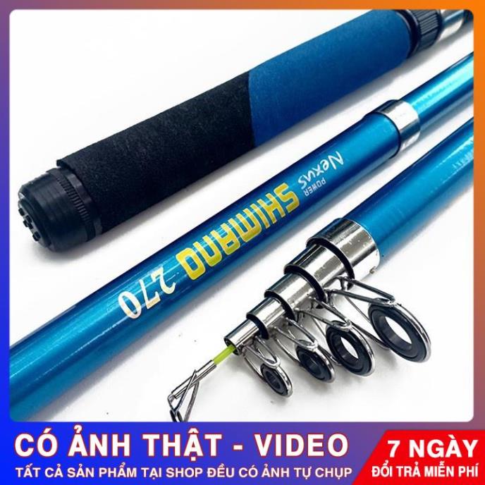- Bộ Cần Câu Máy Shimano Từ 1M8 Đến 3M6, Chất Liệu Cao Cấp - Tặng Kèm Phụ Kiện -