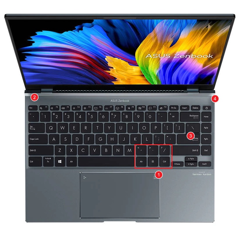 Ốp Lưng TPU Trong Suốt Bảo Vệ Bàn Phím Máy Tính Asus Zenbook 14X OLED UX5401