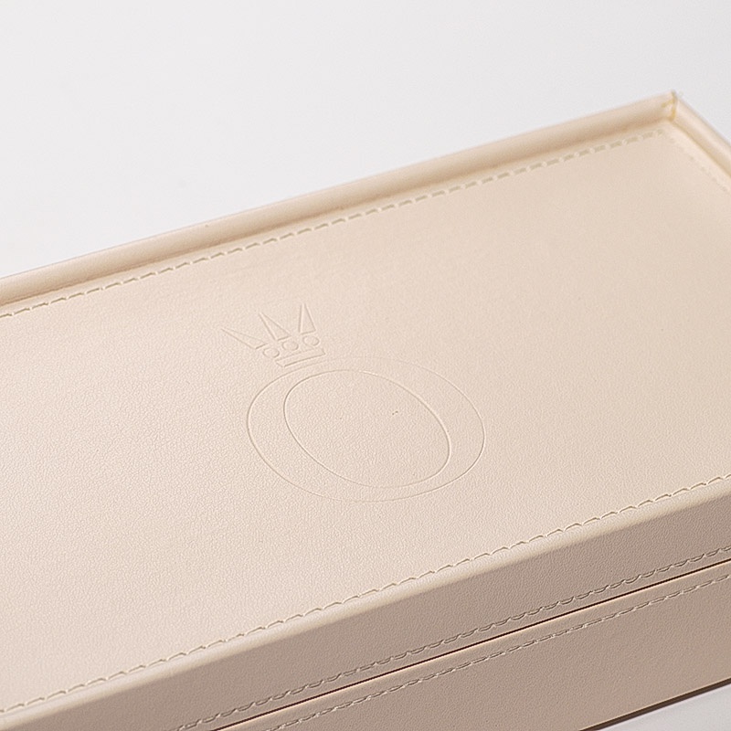 Hộp Đựng Trang Sức Pandora Hình Vuông Bằng Da PU