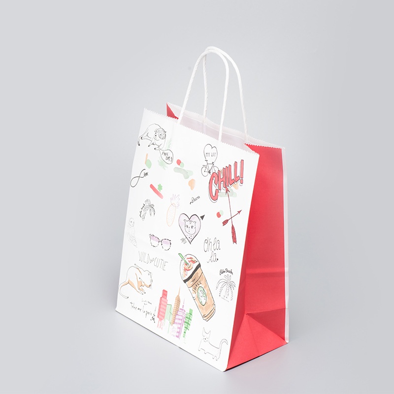 Túi Giấy Đựng Qùa Tặng Sinh Nhật Nhiều Màu Cute Văn Phòng Phẩm Độc Đáo GQ16