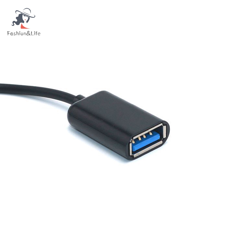 Dây Cáp Chuyển Đổi Usb 3.1 Type C Sang Usb 3.0 16cm