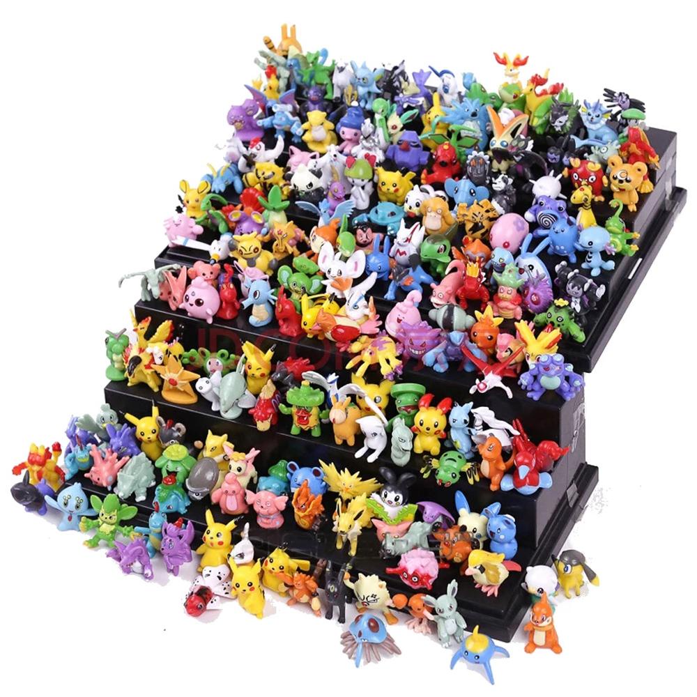 Set 144 Mô Hình Đồ Chơi Nhân Vật Pokemon 2-3cm