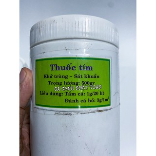 100G BỘT TÍM KHỬ TRÙNG SÁT KHUẨN HỒ CÁ