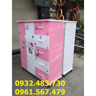 Tủ nhưa Đài Loan ngang 1m06x1m25x45 HCM