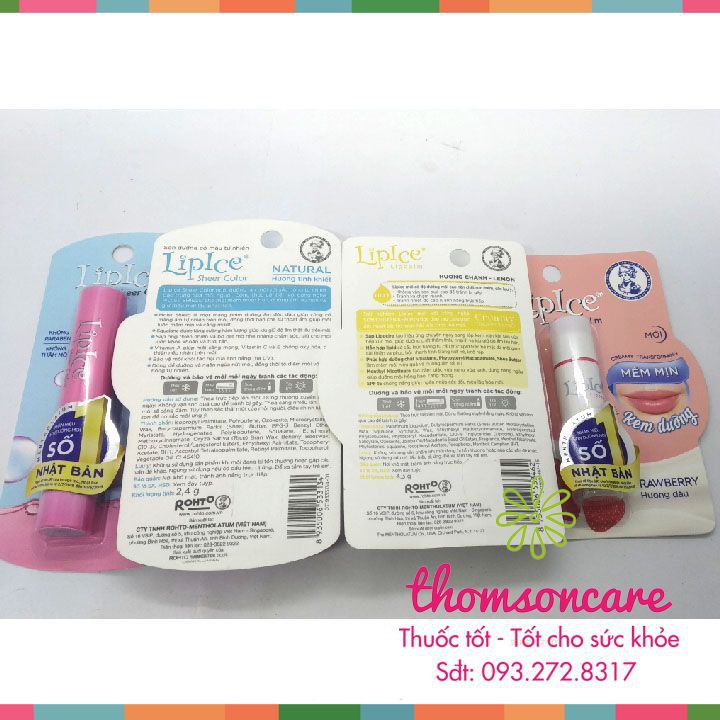 Son dưỡng Lipice không màu Tuýp 4.3 g - Chính hãng Lip Ice Lipbalm dưỡng môi giảm thâm, khô, nứt nẻ giúp môi căng mọng | BigBuy360 - bigbuy360.vn