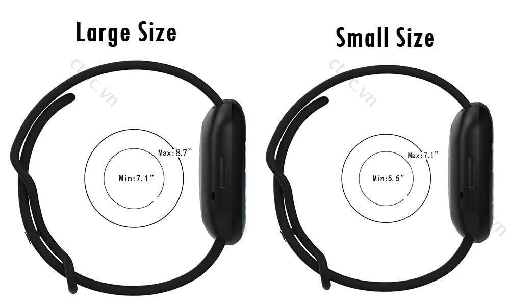 Dây đeo silicon thay thế cho đồng hồ thông minh Fitbit Versa 3 4 Fitbit sense sense2
