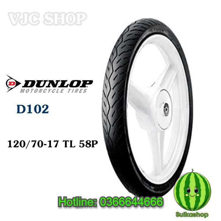 Lốp sau Honda Winner 150 - Dunlop 120/70-17 D102