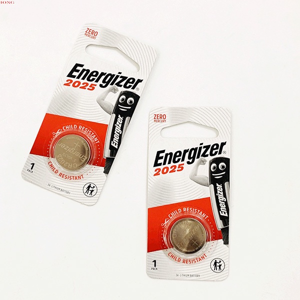 Pin cúc áo CR2025 chính hãng Energizer chất lượng tốt