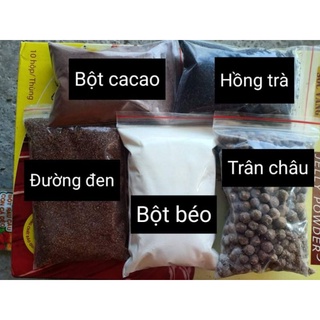 Sét trà sữa trân châu