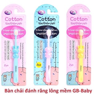Bàn chải cotton GB-baby Hàn Quốc siêu siêu mềm cho bé