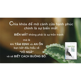 Sách Hạnh Phúc Đến Từ Sự Biến Mất (Ajahn Brahm)