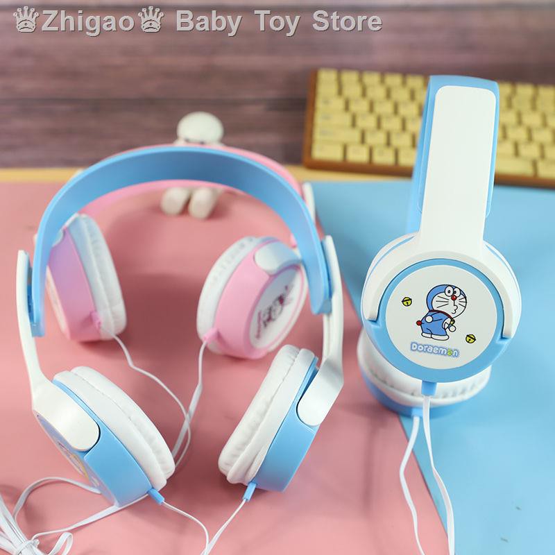 Thời Trang Tai Nghe Chụp Tai Hình Mèo Hello Kitty Dễ Thương