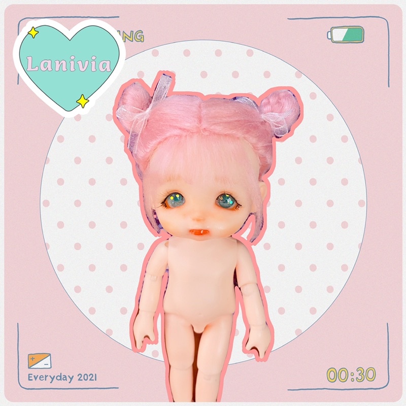 Tóc len búp bê