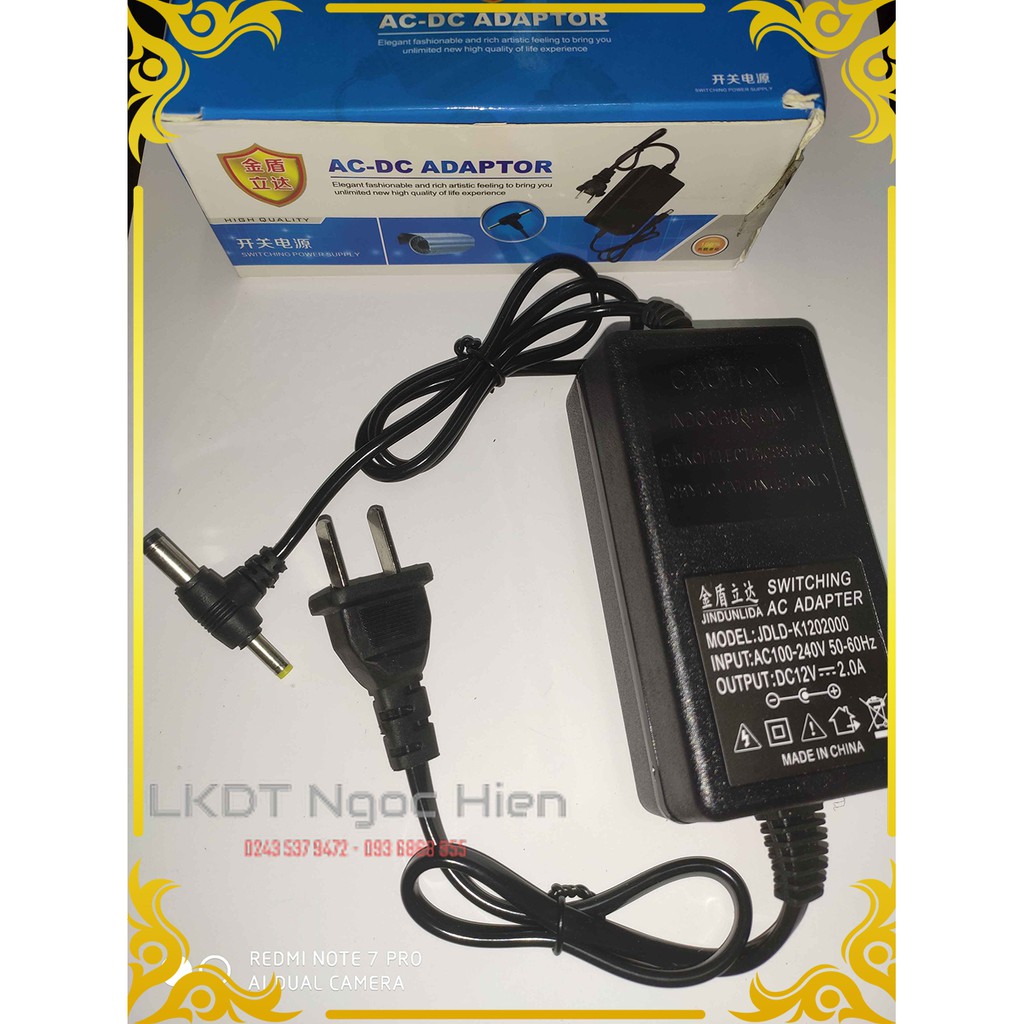 Nguồn (Adapter) 12V-2A
