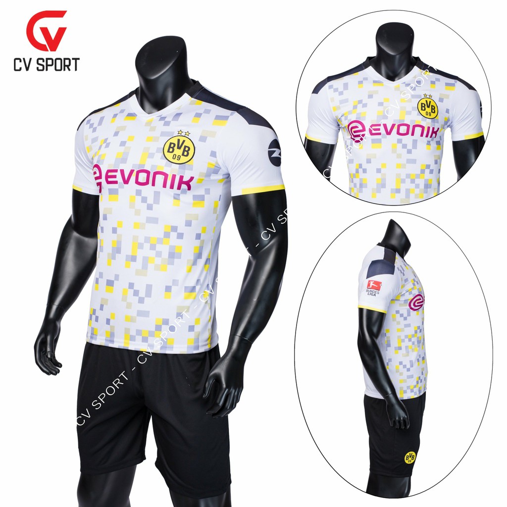 Áo thể thap Dortmond⚡FREESHIP⚡Kiểu dáng sáng tạo,Chất liệu vải cao cấp, co giãn tốt