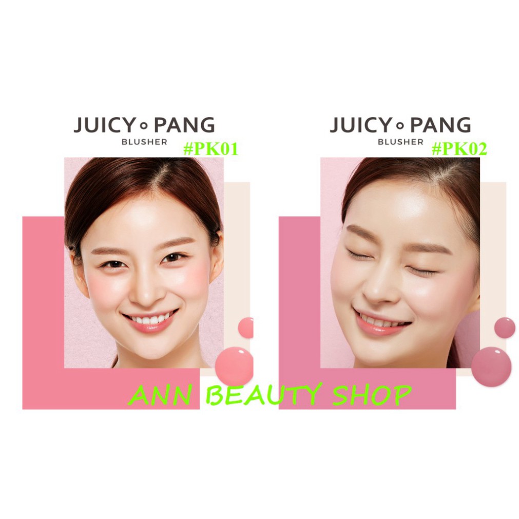 MÁ HỒNG DẠNG KEM JUICY PANG BLUSHER A'PIEU