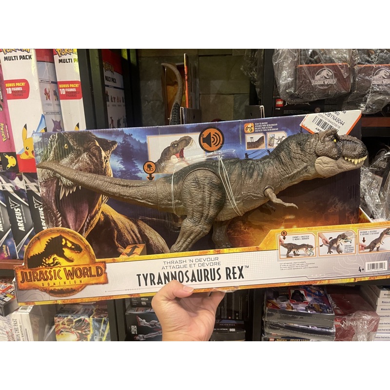Mô hình khủng long T Rex chính hãng Mattel - Bản có âm thanh