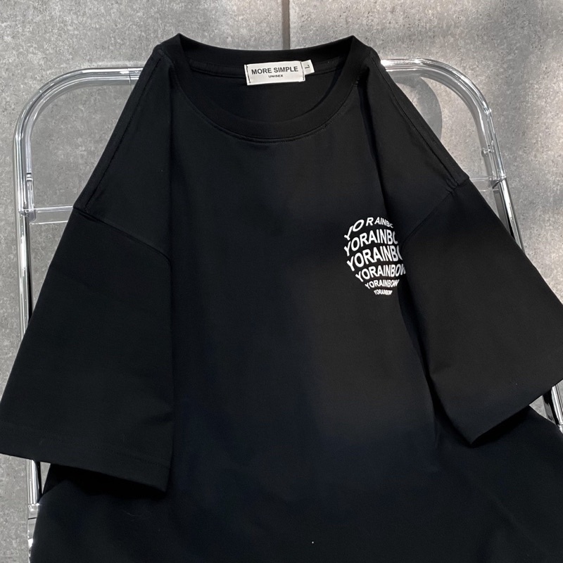 Áo Thun Tay Lỡ Unisex YORA Vải Tici Form Rộng - 84unisex