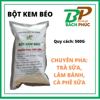 BỘT KEM BÉO PHA TRÀ SỮA 500G NGUYÊN LIỆU PHA CHẾ TRÀ SỮA