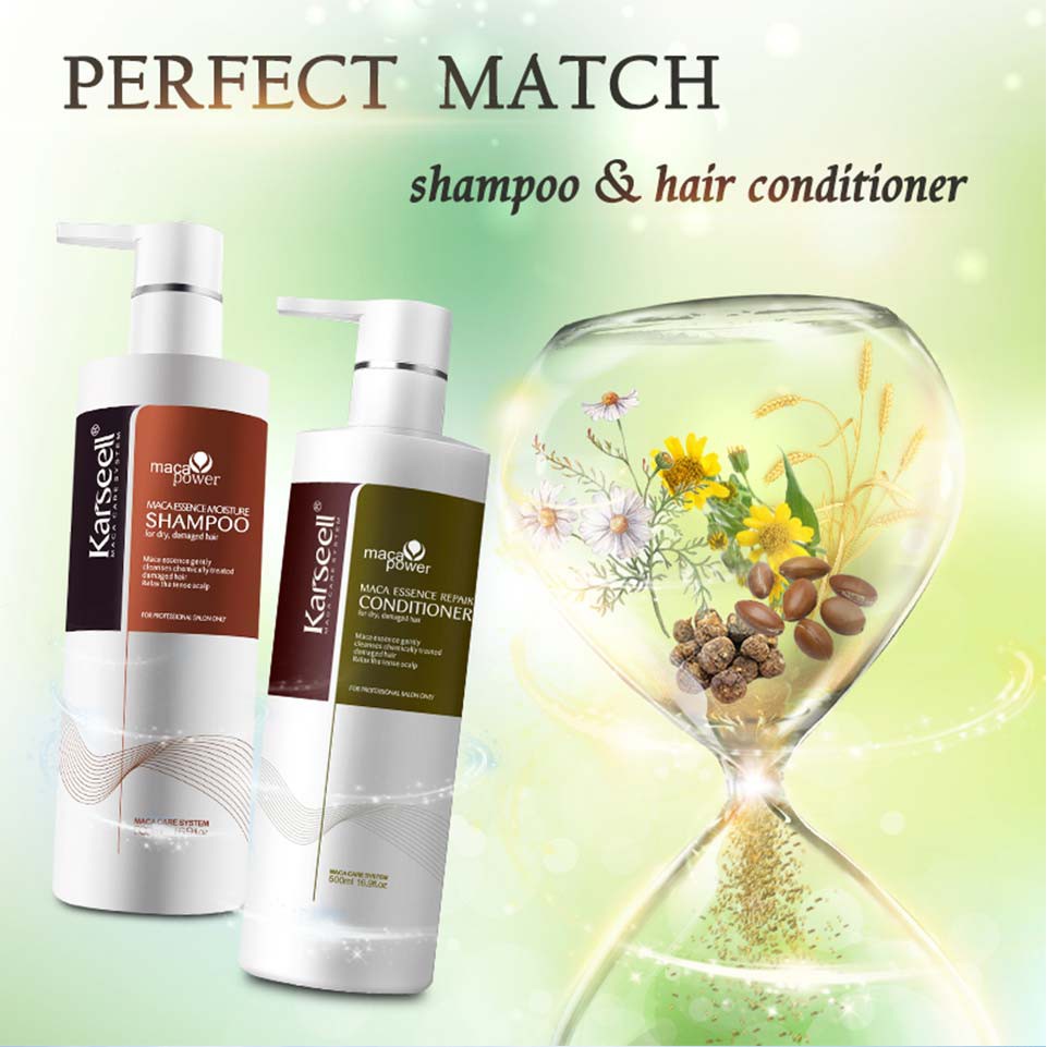 COMBO 10 GÓI DẦU GỘI TÓC SIÊU MƯỢT KARSEELL COLLAGEN MACA HYDRATING SHAMPOO 15ML