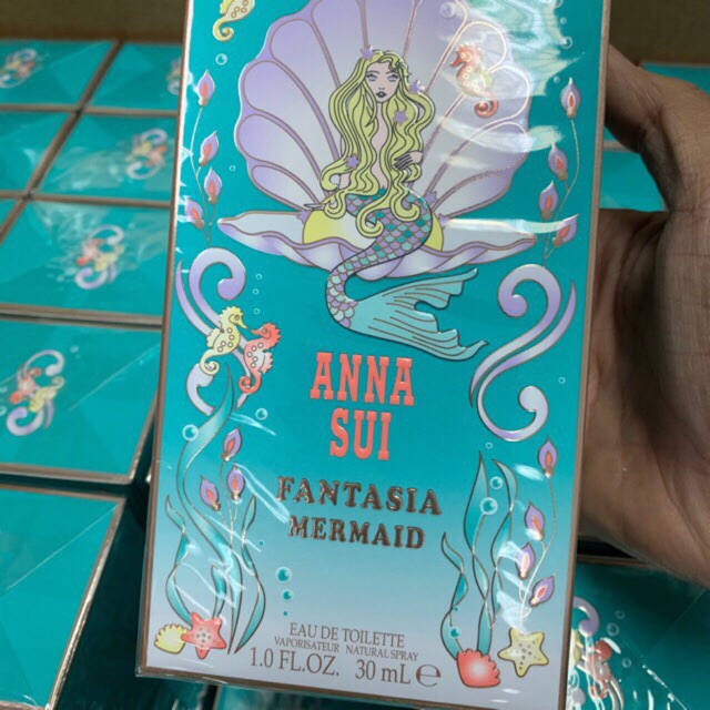 [Mã 1512FMCGSALE giảm 8% đơn 500K] Nước hoa Anna sui fantasia mermaid edt 30ml full seal