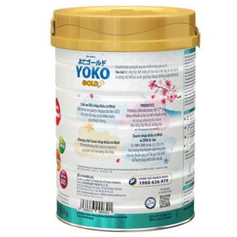 SỮA YOKO GOLD 1 VINAMILK 350G COMBO 6 LON
