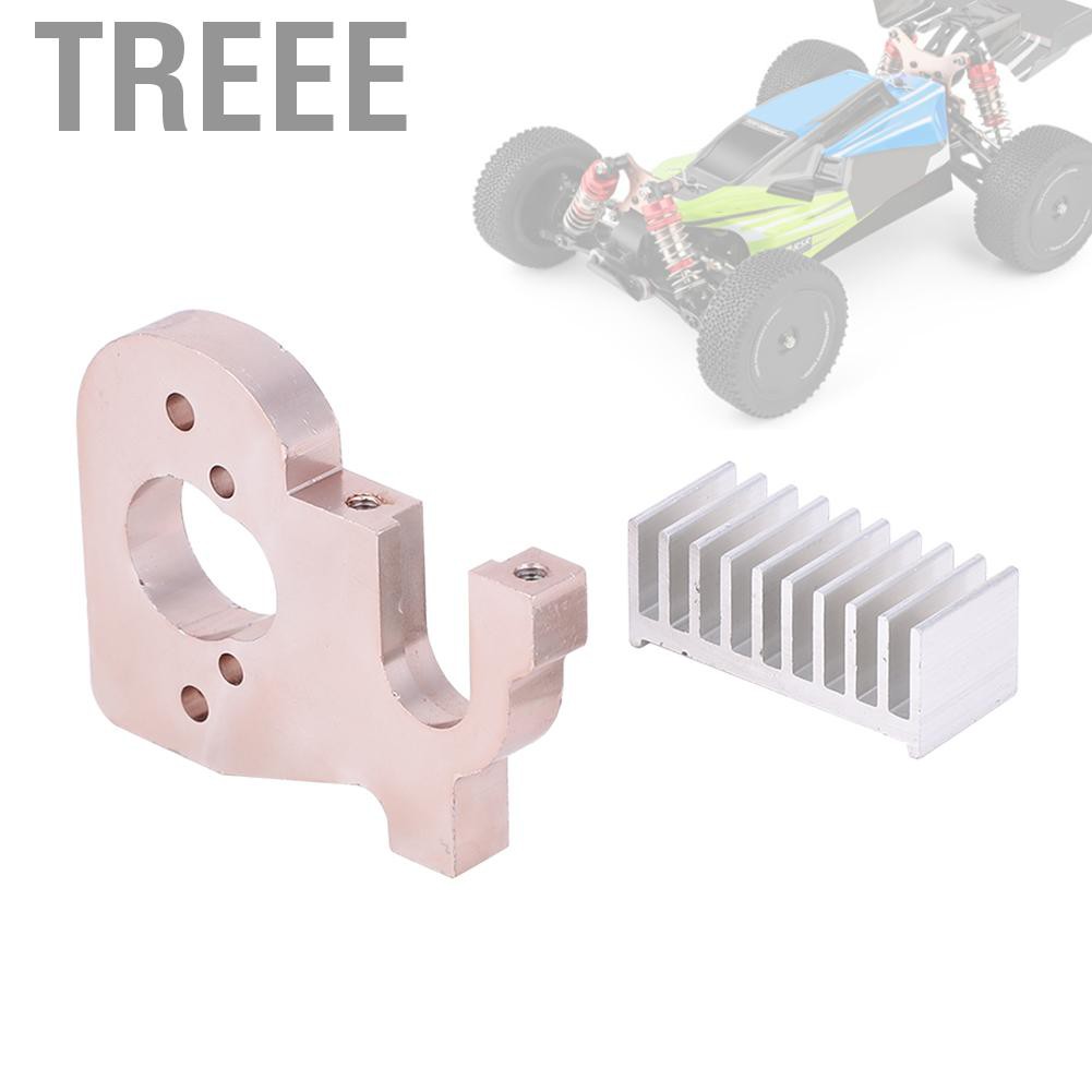 Giá Đỡ Động Cơ Tản Nhiệt Treee 1 / 14 4wd Cho Xe Điều Khiển Từ Xa Wltoys 144001