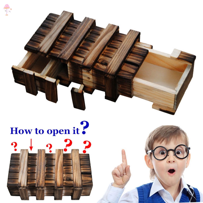 Hộp Gỗ Bí Mật Đồ Chơi Thông Minh Cho Bé