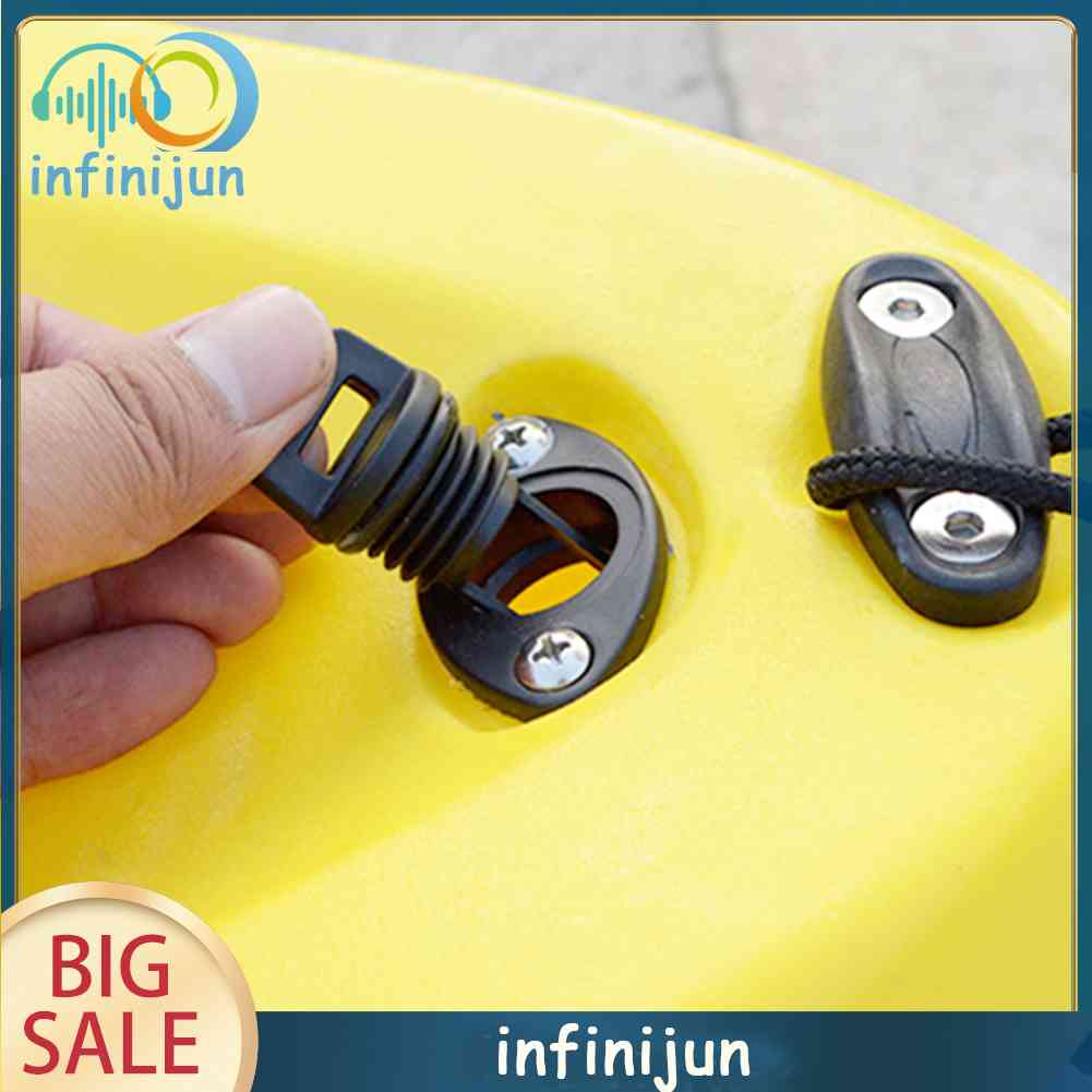 Nút Chặn Lỗ Thoát Nước Hình Oval Bằng Thép Không Gỉ Cho Thuyền Kayak