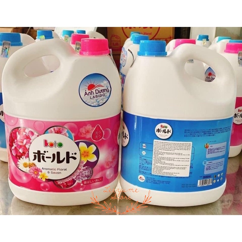 Nước giặt BOTO ánh dương 3,6L