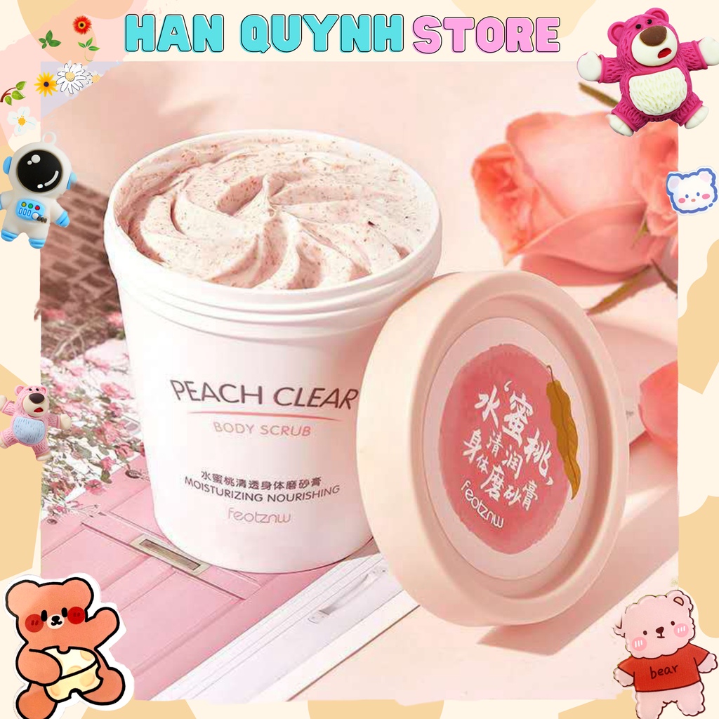 Kem Tẩy Da Chết Body Đào Peach Clear 200ML