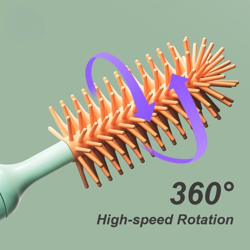 Bàn Chải Vệ Sinh Bình Sữa Em Bé Cầm Tay Tiện Dụng