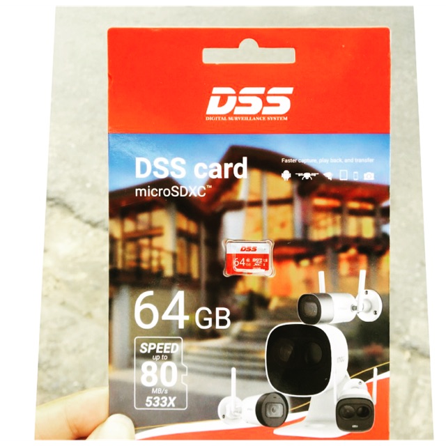 THẺ NHỚ 64GB 32GB DSS 80MB/S - CHÍNH HÃNG DSS