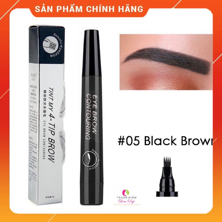 Bút chì kẻ lông mày phẩy sợi 4D MKING PRETTY chống nước