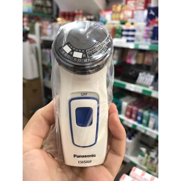 Máy cạo râu Panasonic ES 6500P Nhật bản nội địa chạy Pin, lưỡi dao sắc bén chạy êm