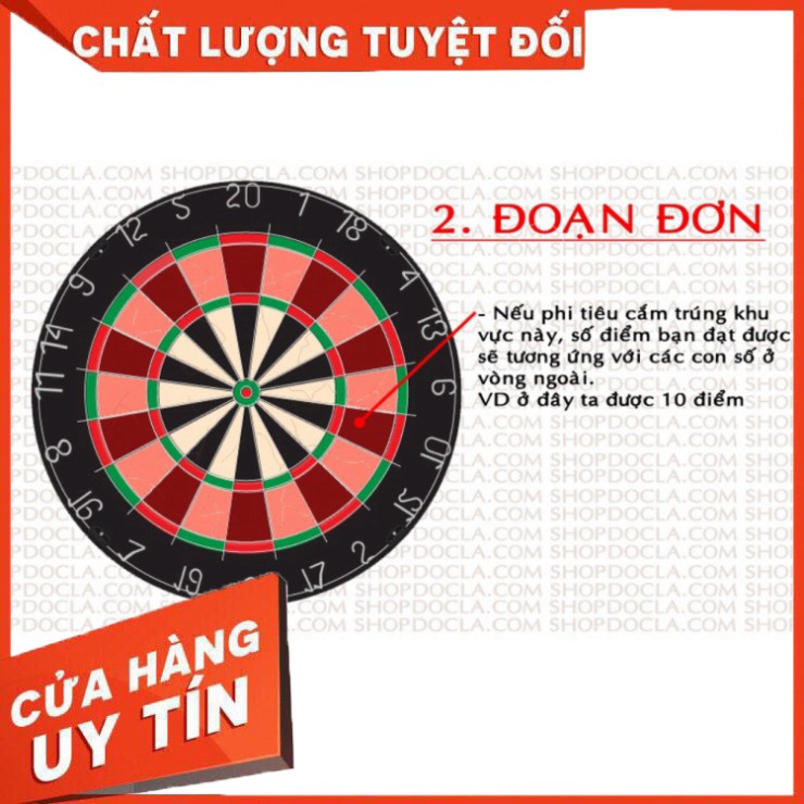 [SALE] Bảng Phóng Phi Tiêu Loại Lớn 30Cm