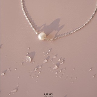 Lắc tay bạc Grace - Hạt trai Jo