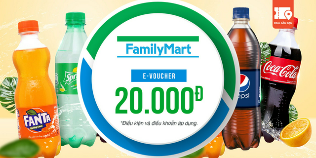 E-Voucher trị giá 20.000đ tại FamilyMart