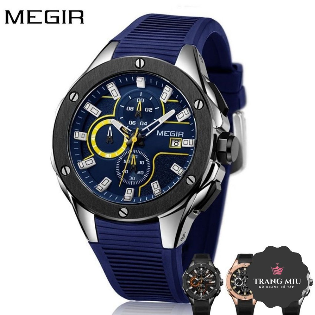 Đồng Hồ Nam Megir KT2053 Chính Hãng 2019 NEW Bảo Hành 12 Tháng Hàng Nhập HongKong I