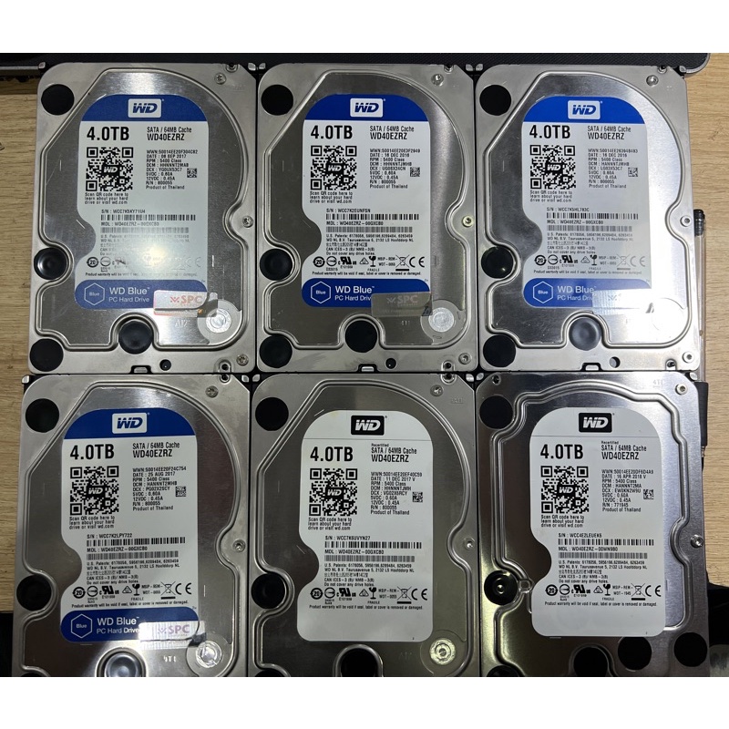 Ổ cứng HDD 4TB cũ các loại sức khoẻ 100% tặng cáp SATA
