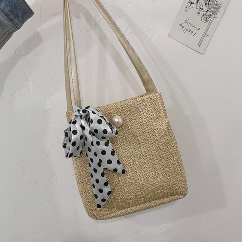 Túi Xách Đan Lát Phong Cách Bohemian Dành Cho Nữ