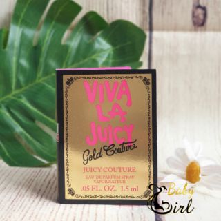 Mẫu Thử Nước Hoa Nữ Viva La Juicy Gold Couture