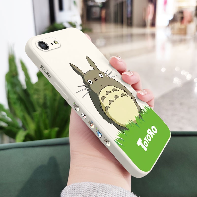 Ốp Điện Thoại Silicone Dẻo In Hình Mèo Béo Cho IPhone 8 7 6 6S Plus SE 2020