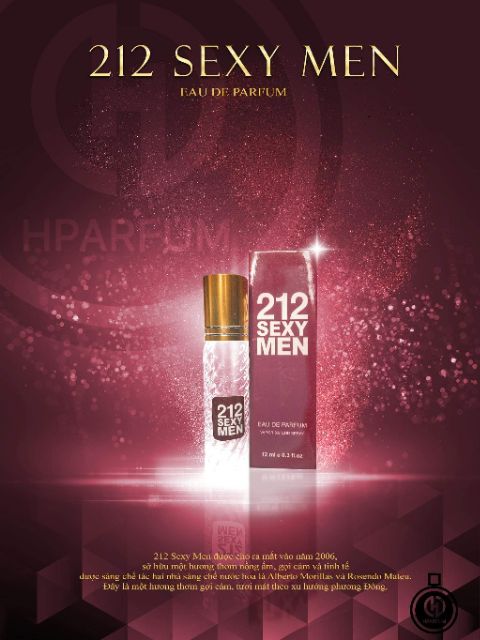 Tinh Dầu Thơm 212 SEXY MEN | BigBuy360 - bigbuy360.vn