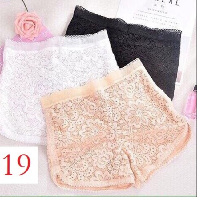 COMBO 5 QUẦN REN MẶC NHÀ