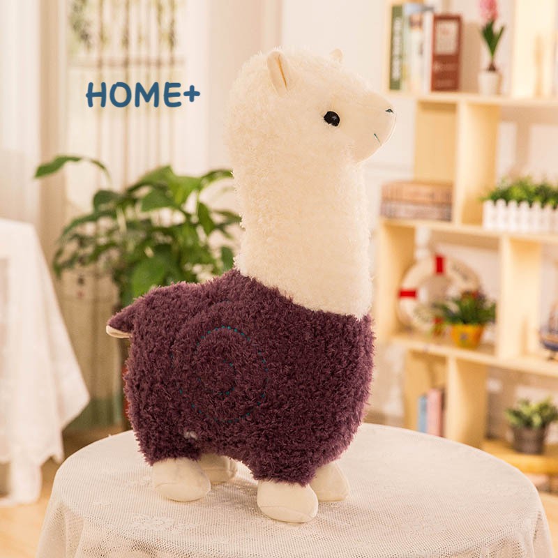 VN Thú Nhồi Bông Hình Lạc Đà Alpaca Đáng Yêu