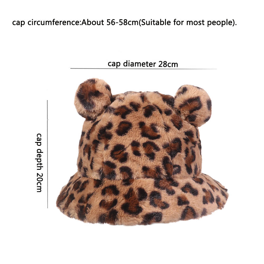 Nón Giữ Ấm Tai Gấu Xinh Xắn Dành Cho Nữ