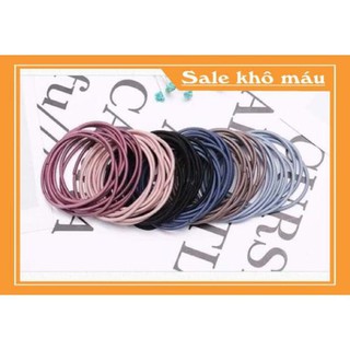 (Combo 3 sợi) Dây Buộc Tóc Hàn Quốc siêu xinh